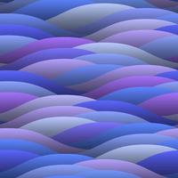 Blue abstract waves vector