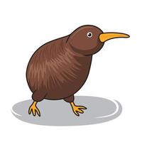 kiwi bird ilustraciones de dibujos animados vector