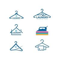 Laundry vector icon design