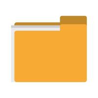 documents folder icon vector