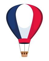 france balloon air hot vector