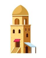 building muslim architecture vector