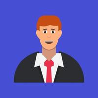 Business man on background vector