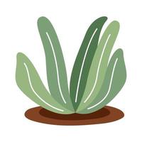 icono de jardín de plantas vector