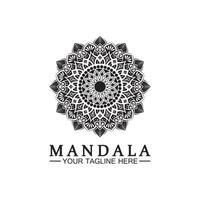 plantilla de vector de diseño de logotipo de mandala