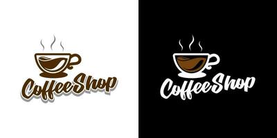 coffee shop logo vector