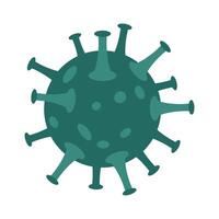 covid19 particle virus isometric icon vector