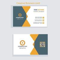 Creative Business card Template vector