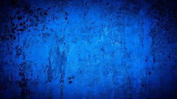 grunge background of blue wall color photo