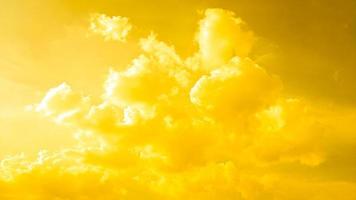 abstract background of yellow cloudy photo