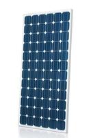 panel solar sobre fondo blanco foto