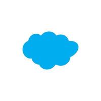 Cloud template vector