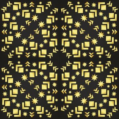 This is a golden geometric texture in the Art Deco style