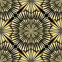 This is a golden texture with geometric colors in the Art Deco style vector