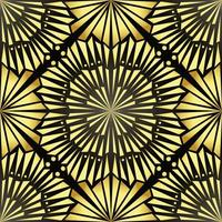 This is a golden texture with geometric colors in the Art Deco style vector