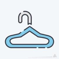 Vector Graphic of Hanger - Line Cut Style