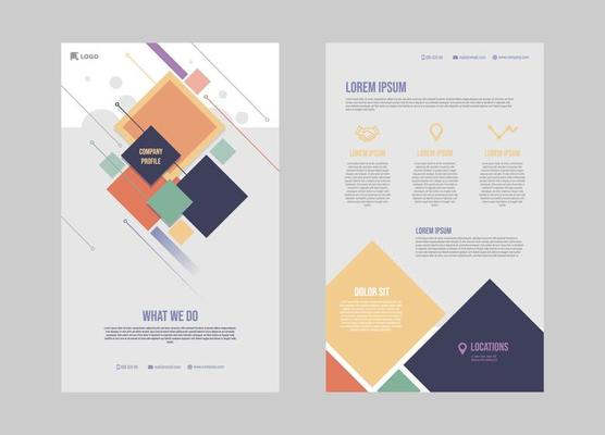 Simple Concept of Company Profile