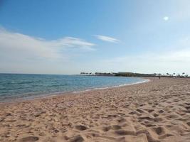 Nature beaches of the resort in Egypt Sharm El Sheikh photo