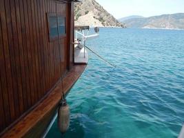 Yachting marina of Marmaris in Turkey resort town on the Aegean Sea photo