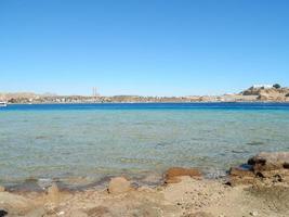 Nature beaches of the resort in Egypt Sharm El Sheikh photo