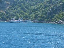 mar egeo mediterráneo el pavo, marmaris foto