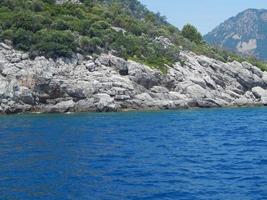 Mediterranean Aegean sea the Turkey, Marmaris photo