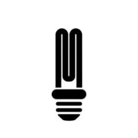 Light bulb or idea and inspiration simple icon vector