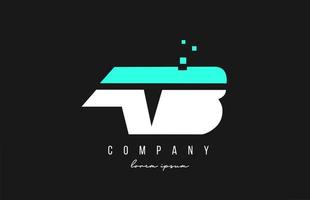 ab ab combinación de logotipo de letra del alfabeto en color azul y blanco. diseño de icono creativo para negocios y empresa. vector