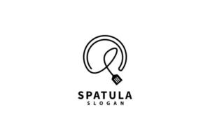 Spatula icon template design vector icon illustration