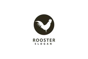 Rooster icon template design vector icon illustration