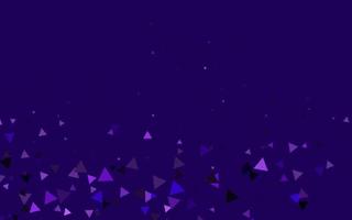 Light Purple vector cover in polygonal style.