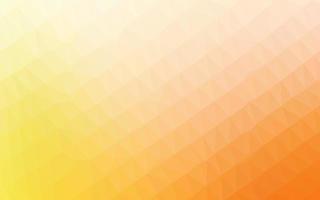 Light Yellow, Orange vector abstract polygonal texture.