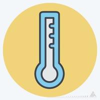 Icon Vector of Temperature - Color Mate Style