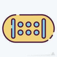 Icon Vector of Adhesive Plaster - Line Cut Style
