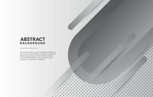 diseño de fondo abstracto moderno gris blanco vector