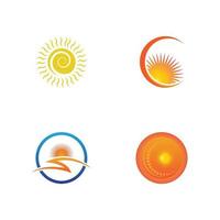 Sun Vector illustration Icon