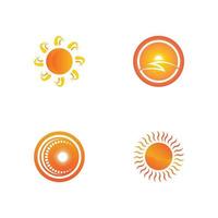 Sun Vector illustration Icon