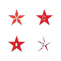 Star icon Template vector