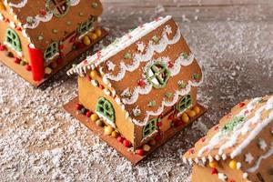 Christmas gingerbread house photo