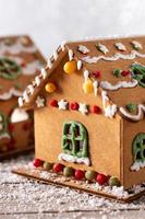 Christmas gingerbread house photo