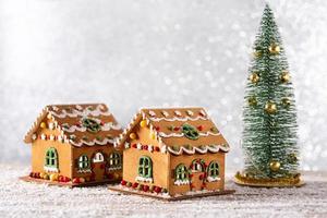 Christmas gingerbread house photo