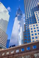 One World Trade Center y edificios. foto