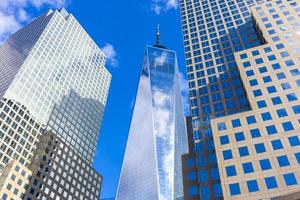 One World Trade Center y edificios. foto