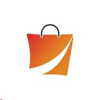 Ecommerce Shopping Bag Logo for Business and Company vector
