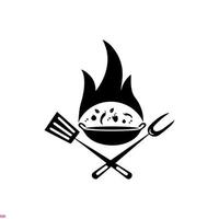 Cooking Pot Logo Design for Business And Company. vector