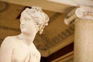 Venus Statue detail in Palazzo Ducale museum photo