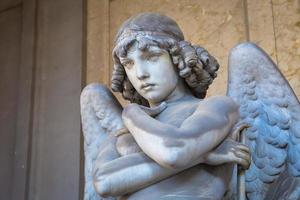 Angel in Genoa Cemetery photo