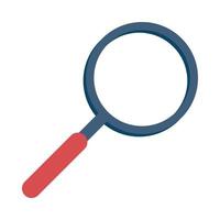 magnifying glass searching vector