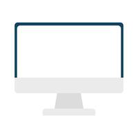 desktop computer device vector