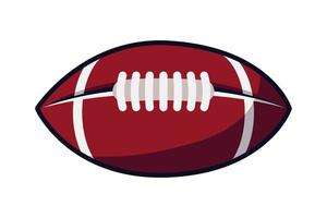 american football balloon vector